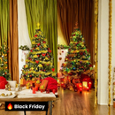 Festão de Natal Dourado