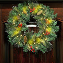 Guirlanda de Natal Iluminada para Decoração