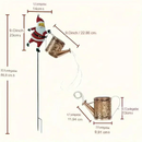 🔥 ( COMPRE 1 E LEVE 2 ) 🔥 Regador Solar de Papai Noel 🤶🎄