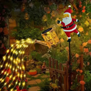 🔥 ( COMPRE 1 E LEVE 2 ) 🔥 Regador Solar de Papai Noel 🤶🎄